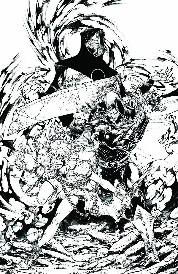 Spawn The Curse Of Sherlee Johnson #6 CVR C CVR C BRETT BOOTH B&W VIRGIN cover