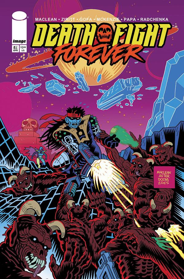 Death Fight Forever #5 CVR A ANDREW MACLEAN (MR) cover