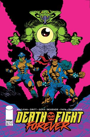Death Fight Forever #5 CVR B (OF 5) CVR B ERWIN PAPA cover