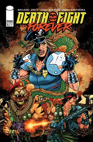 Death Fight Forever #5 CVR C (OF 5) CVR C INC 1:25 ANDY BELANGER cover