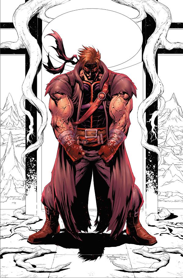 Final Boss #7 CVR F CVR F INC 1:100 TYLER KIRKHAM SPOT FOIL cover