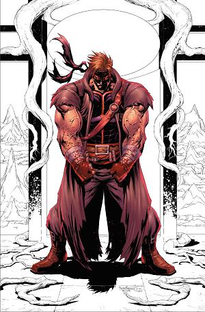 Final Boss #7 CVR F CVR F INC 1:100 TYLER KIRKHAM SPOT FOIL cover