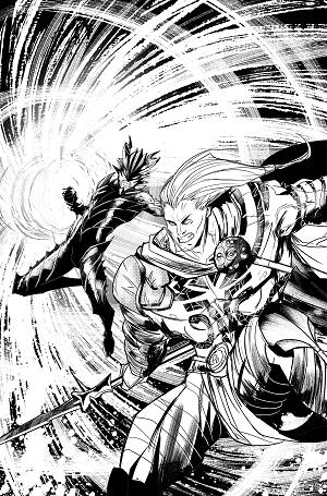 Fireborn #3 CVR C CVR C INC 1:15 PATRICK MULHOLLAND B&W cover