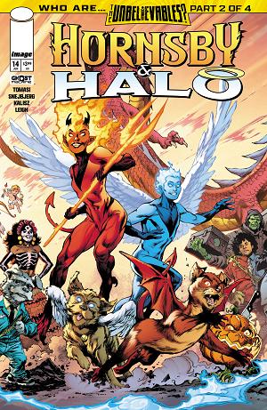 Hornsby & Halo #14 CVR B CVR B IVAN REIS & DANNY MIKI & BRAD ANDERSON cover