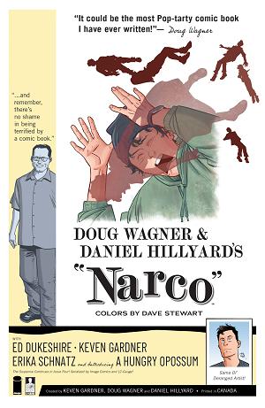 Narco #4 CVR B (OF 5) CVR B DANIEL HILLYARD & DAVE STEWART HITCHCOCK HOMAGE cover