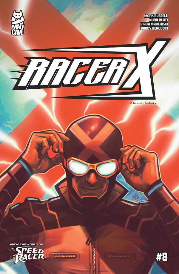 Racer X #8 CVR A FRANSCESCO TOMASELLI cover