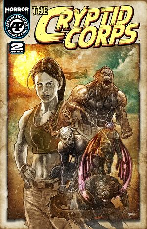 Cryptid Corps #2 CVR B (OF 6) CVR B ERWIN J ARROZA cover