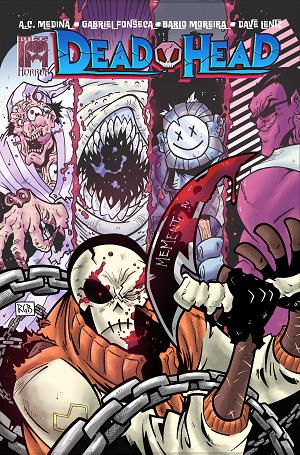 Dead Head #6 CVR B CVR B INC 5 COPY RYAN G BROWNE UNLOCK cover