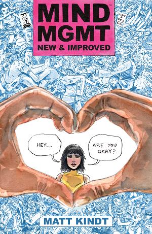 Mind Mgmt New & Improved #1 CVR A MATT KINDT DIE CUT cover