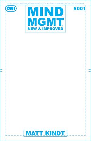Mind Mgmt New & Improved #1 CVR D CVR D BLANK SKETCH cover