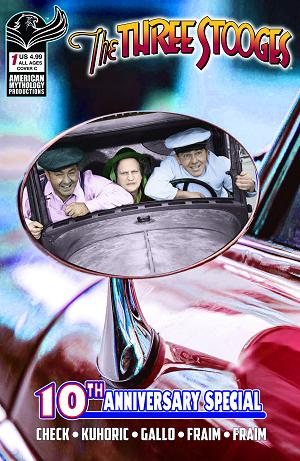 Three Stooges American Mythology 10Th Anniversary #1 CVR C CVR C COLOR PHOTO cover