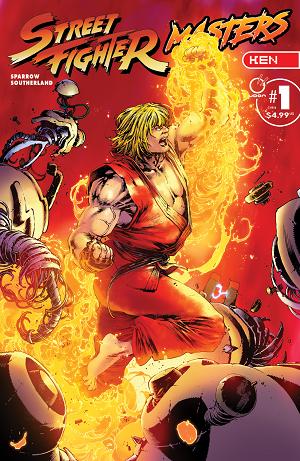Street Fighter Masters Ken #1 CVR B (ONE SHOT) CVR B MATTHEW WELDON cover