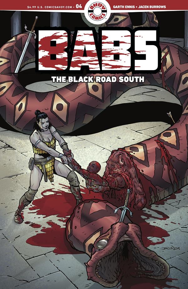 Babs The Black Road South #4 CVR A JACEN BURROWS (MR) cover