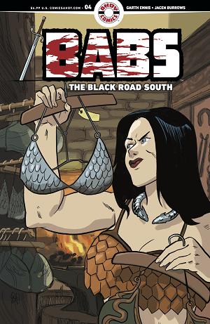 Babs The Black Road South #4 CVR B (OF 6) CVR B 3 COPY ERICA HENDERSON UNLOCK cover