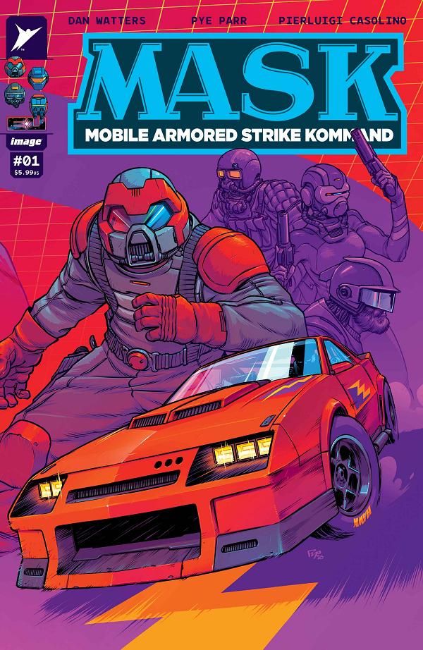 Mask #1 CVR N CVR N PYE PARR FOIL cover