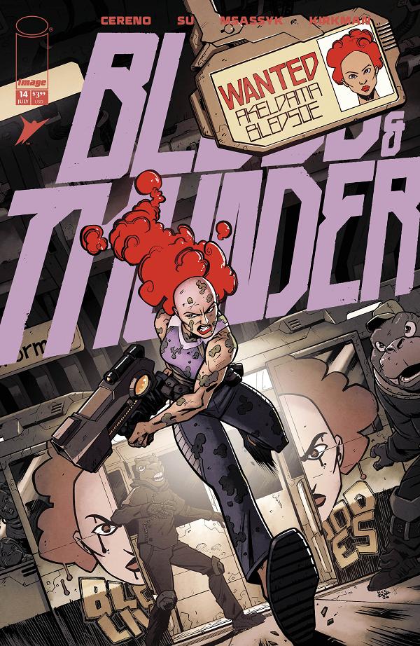 Blood & Thunder #14 CVR B CVR B NICK ROCHE & JOSH BURCHAM cover