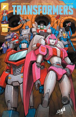 Transformers #33 CVR A DAVID NAKAYAMA cover