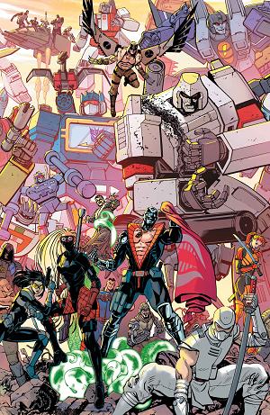 Transformers #33 CVR F CVR F TOM REILLY & ADRIANO LUCAS ENERGON UNIVERSE 3RD ANNIVERSARY cover