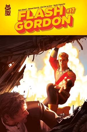 Flash Gordon #17 CVR B CVR B MIGUEL MERCADO cover