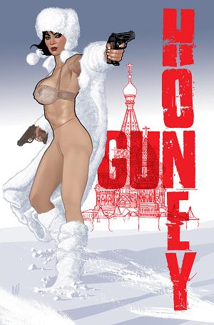 Gun Honey Doubles Down #1 CVR B (OF 4) CVR B ADAM HUGHES cover