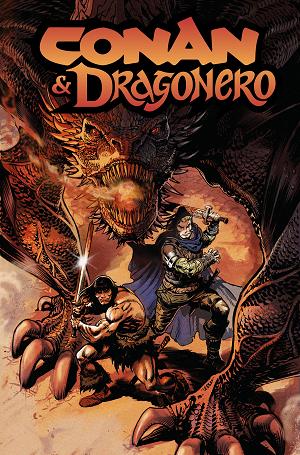 Conan And Dragonero #2 CVR A FERNANDO DAGNINO (MR) cover