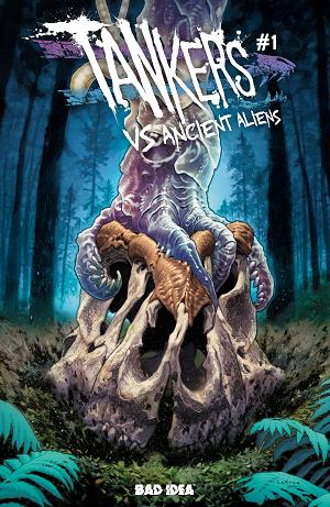 Tankers Vs Ancient Aliens #1 CVR A LEWIS LAROSA cover