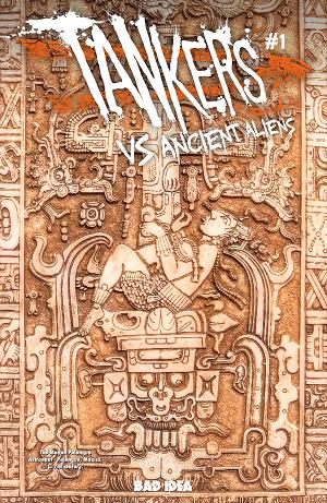 Tankers Vs Ancient Aliens #1 CVR D (OF 4) CVR D TBA OLD MASTERS cover