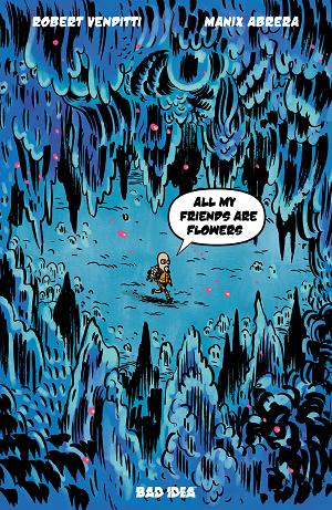 Tankers Vs Ancient Aliens #1 CVR H (OF 4) CVR H INC 1:100 MANIX ALL MY FRIENDS ARE FLOWERS cover