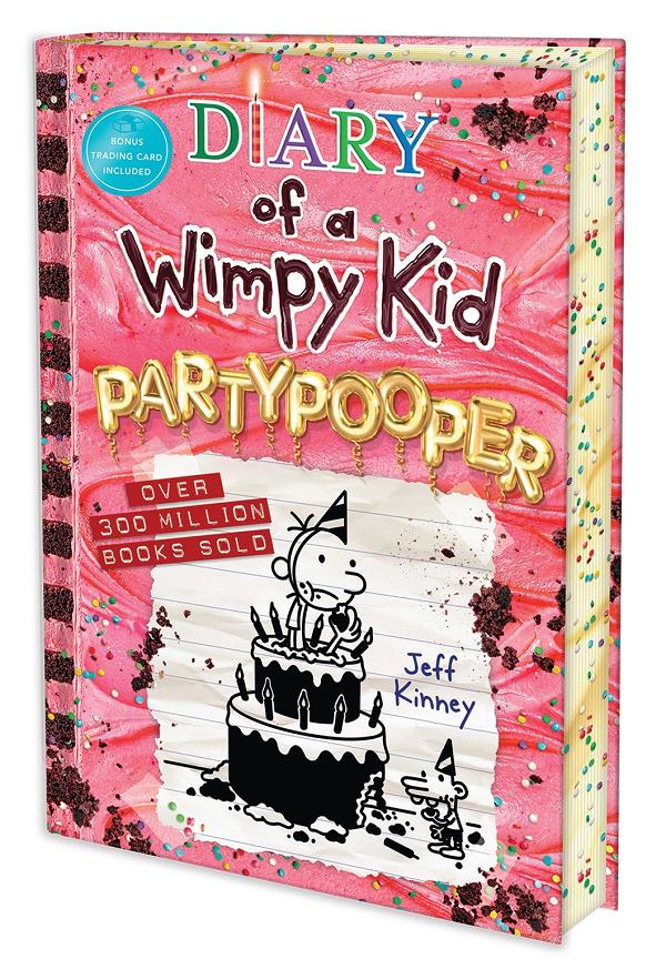 Diary Of A Wimpy Kid Deluxe Collectors Edition HC Vol 20 Partypooper cover by Jeff Kinney