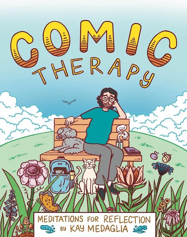 Comic Therapy HC cover by Kay Medaglia