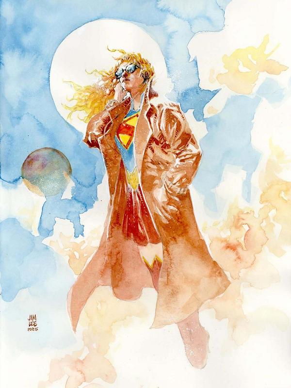 Supergirl #14 CVR E CVR E JIM LEE SUPERGIRL MOVIE CARD STOCK cover