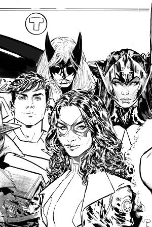 Justice League Dream Girls A Dc Pride Event #2 CVR B (OF 4) CVR B PHIL JIMENEZ CONNECTING CARD STOCK cover