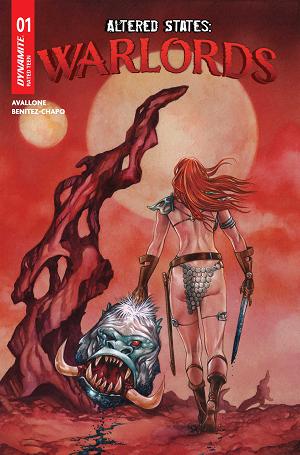 Altered States Warlords #1 CVR B CVR B MIKE ROOTH cover