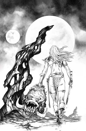 Altered States Warlords #1 CVR L CVR L INC 1:15 MIKE ROOTH LINE ART VIRGIN cover