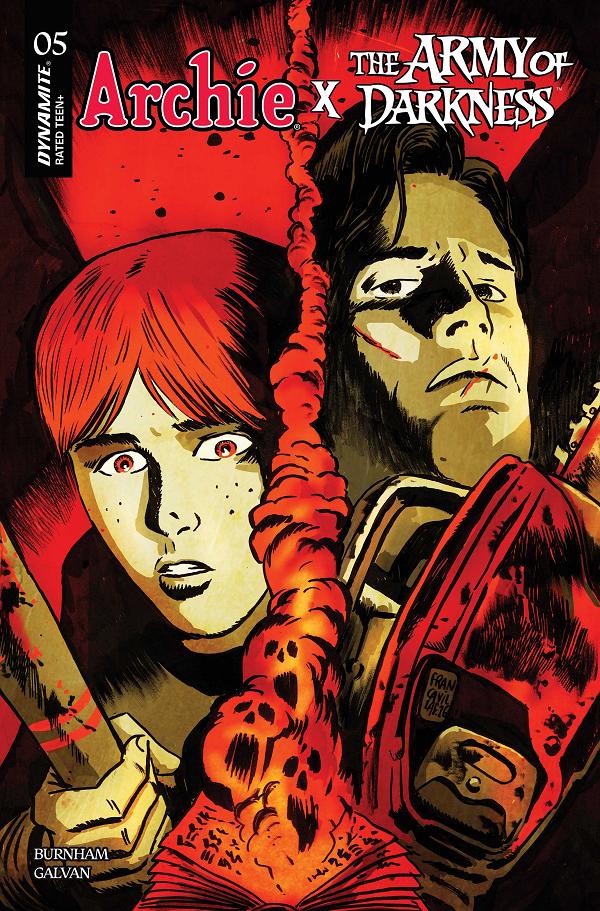 Archie X Army Of Darkness #5 CVR A FRANCESCO FRANCAVILLA cover