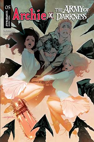 Archie X Army Of Darkness #5 CVR E CVR E STUART SAYGER cover