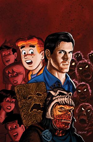 Archie X Army Of Darkness #5 CVR J CVR J INC 1:20 BILL GALVAN VIRGIN cover