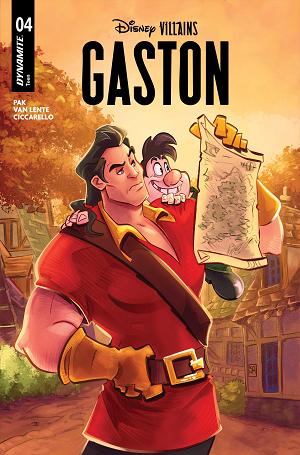 Disney Villains Gaston #4 CVR A ALESSANDRO RANALDI cover