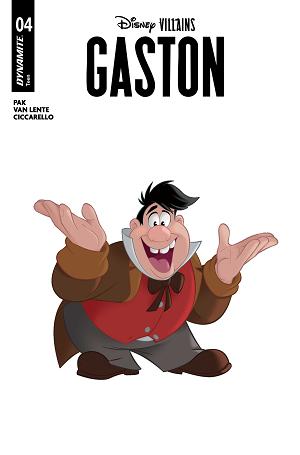 Disney Villains Gaston #4 CVR B CVR B ANIMATION ART cover