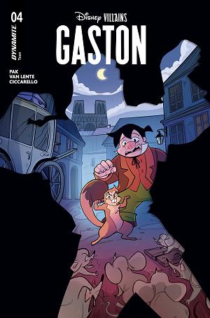 Disney Villains Gaston #4 CVR C CVR C MILENA CICCARELLO cover