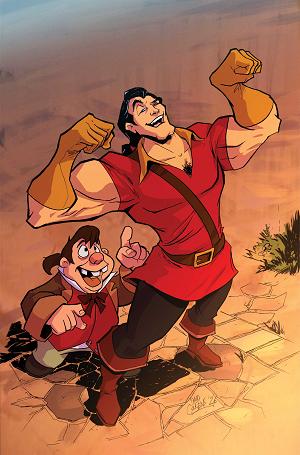 Disney Villains Gaston #4 CVR E CVR E INC 1:10 DAVID COUSENS VIRGIN cover