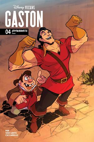 Disney Villains Gaston #4 CVR D CVR D DAVID COUSENS cover