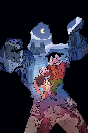 Disney Villains Gaston #4 CVR F CVR F INC 1:10 MILENA CICCARELLO VIRGIN cover