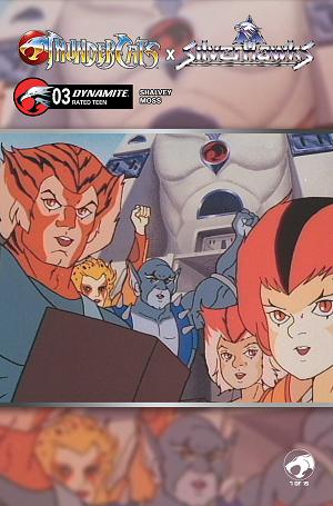 Thundercats X Silverhawks #3 CVR E CVR E ANIMATION ART cover