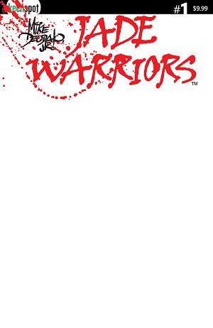Jade Warriors #1 CVR C CVR C BLANK SKETCH cover