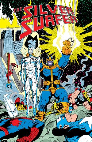 Silver Surfer: The Infinity Gauntlet Omnibus Ron Lim Infinity Gauntlet Cover