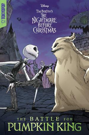 Disney Manga: Tim Burton's The Nightmare Before Christmas - The Battle For Pumpkin King cover