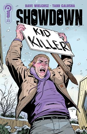 Showdown Cover A Steve Lieber #2 Cover A Steve Lieber cover