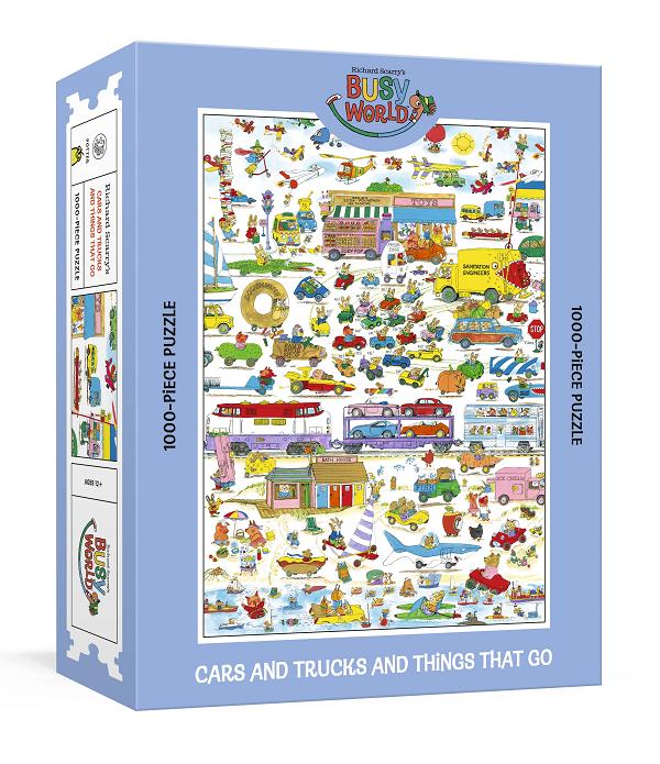 Richard Scarry's Cars And Trucks And Things That Go: 1000-Piece Puzzle #1 cover