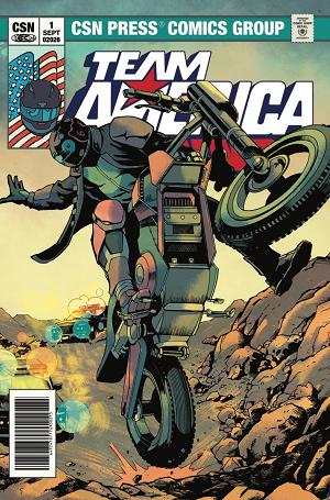 Team America Racing Full Throttle Edition #1 CVR B (ONE SHOT) CVR B JAVIER SALTARES cover